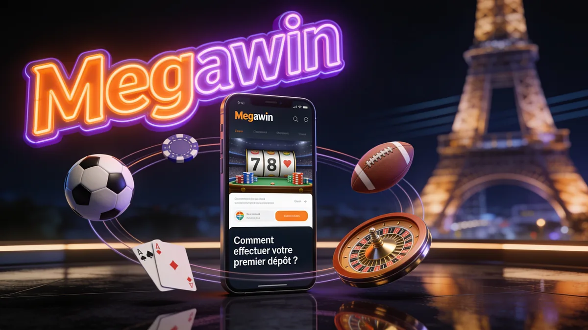 Comment effectuer votre premier dépôt ? — megawin casino en France
